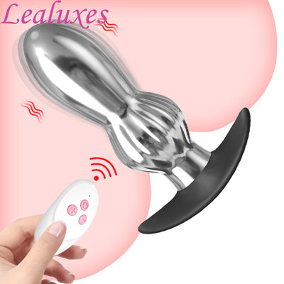 Anal Butt Plug Prostate Massager รีโมทคอนโทรลไร้สายสวมใส่ Vibrating Anal Plug เซ็กซ์ทอยสำหรับผู้หญิงผู้ชายเกย์