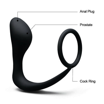 Anal Plug ชายต่อมลูกหมากนวด Cock แหวน Anal ปลั๊ก Dildo G-Spot Butt Plug ผู้ใหญ่ของเล่น Anal ของเล่นสำหรับผู้หญิง Man เกย์ Sex Shop