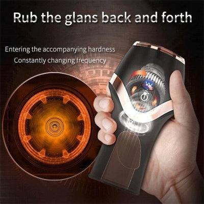 นุ่ม Auotomatic ชายสำเร็จความใคร่คัพผู้ใหญ่ชายเทรนเนอร์ Vibrating Masturbator เซ็กซ์ทอยการสั่นสะเทือนนวดของเล่นสำหรับ Man