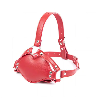 Bondage Open Mouth Dildo Gag Restraint Erotic Adjustable Head Mask Harness Sex Toys Fetish BDSM Adult Games For Women Couples