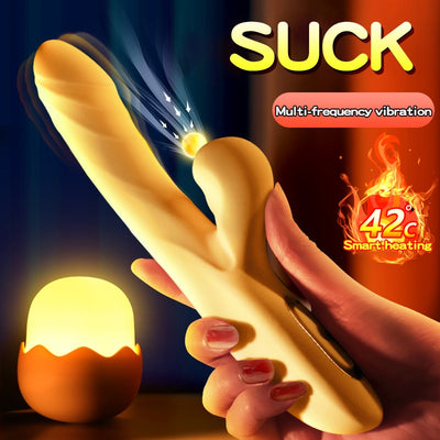 หญิง Clitoral Vibrator เซ็กซ์ทอย Clitoris ดูดกระตุ้น Vibrator G-Spot Climax Thrust การสั่นสะเทือน Clit Sucker เซ็กซ์ทอย UYO