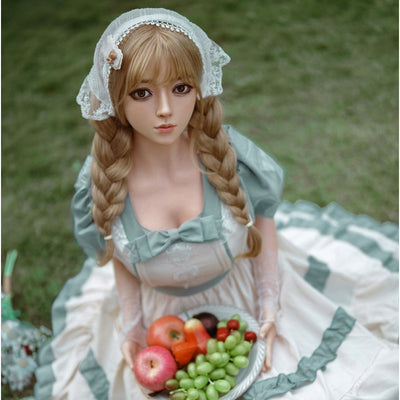 Thailand/Ang Thong Province Stock - Kindra 164cm Full Silicone Lovely Lolita Hyper Realistic Sex Doll NO.1044