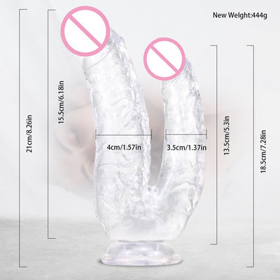 ดูดถ้วยคู่ Dildo Femme Sexshop Buttplug เลสเบี้ยน Jouet Sexuel สำหรับผู้ใหญ่ Sextoy อวัยวะเพศชายเกย์พระเจ้า Gode เร้าอารมณ์ Dick Anal Consolador