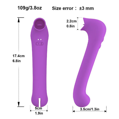 ลิ้นเลีย Dildo Vibrator หญิงเซ็กซ์ทอยช่องคลอด Orgasm Nippples Clitoris Stimulator ซิลิโคน Vibrators ผู้ใหญ่อุปกรณ์