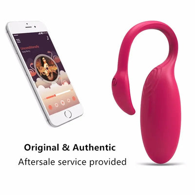 Flamingo APP Bluetooth Egg Vibrator Sex Toy for Woman Clitoris Stimulation Vagina Massager Vibrating Ball Magic Motion Vibrator