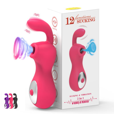 เครื่องสั่นคลิตอรัลเครื่องดูดช่องคลอดดูด G Spot สำหรับผู้หญิงอุปกรณ์กระตุ้นหัวนมสูญญากาศเซ็กซ์ทอยสำหรับผู้ใหญ่ผู้หญิง