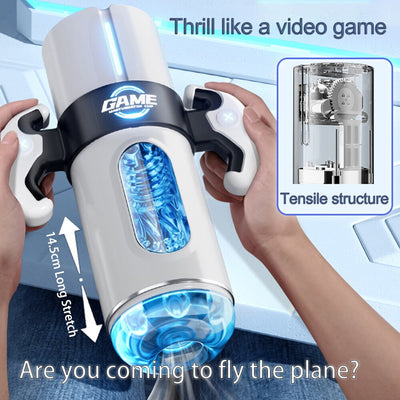 ไวเบรเตอร์สำหรับผู้ชายเครื่องสำเร็จความใคร่ด้วยระบบอัตโนมัติสำหรับผู้ชายลำคอลึกทางปากช่องคลอดดูดเครื่องสั่นเซ็กซ์ทอย18 +