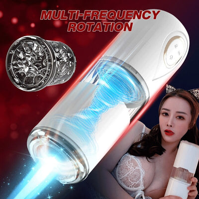 10หมุน Telescopic อัตโนมัติชาย Masturbators จริงหีผู้ใหญ่ Masturbation เซ็กซ์ทอยสำหรับชายอมควยเครื่อง