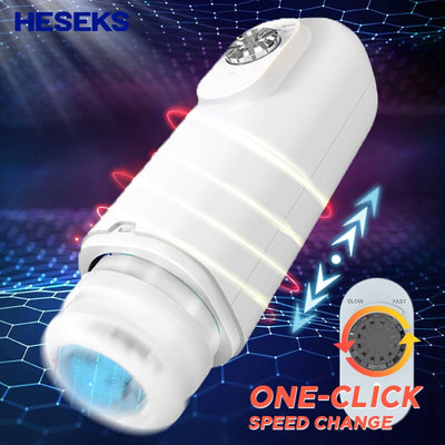 อัตโนมัติ Thrusting Telescopic Masturbators สำหรับผู้ชาย Penis กระตุ้นอมควย Soft ช่องคลอดถ้วยหีเซ็กซ์ทอยสำหรับชาย