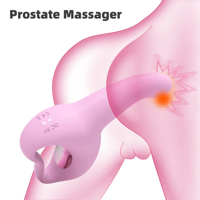 Wiggling Male Masturbation Stimulator Anal Dildo For Gay Sissy