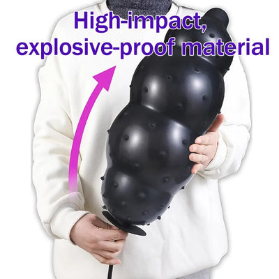 Hannibal Expand Inflatable Anal Plug Huge Butt Plug Stimulate Sex Toy For Women/Men Masturbators Prostate Massager Big Anal Toys