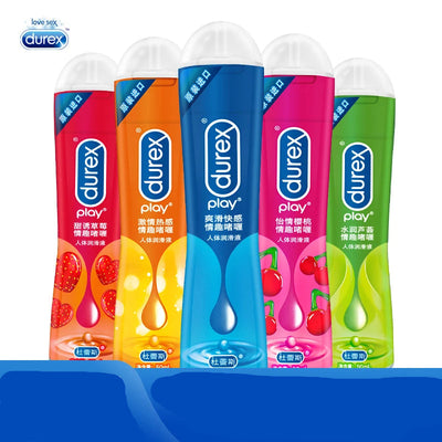 Durex Lubricants Fruit Water Based Lubricant 50ml Massage Orgasm Anal Vaginal Gel Intimate Products Adult Sex Toys For Couples