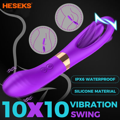 G-Spot เครื่องสั่นดิลโด้ผู้หญิงเครื่องสั่นคลิตอริสเซ็กซ์ทอยกระตุ้นคลิตอริสเครื่องสำเร็จความใคร่ผู้หญิงสินค้าผู้ใหญ่