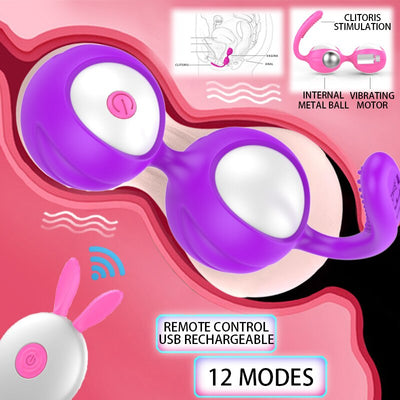 รีโมทคอนโทรล Kegel จำลอง Ben 10 Wa ช่องคลอดไข่ Vibrator Intimate ผลิตภัณฑ์เซ็กซ์ทอยสำหรับผู้หญิงผู้ใหญ่ผู้หญิงช่องคลอด