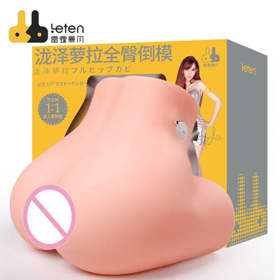 Leten 10.5Kg ทั้ง Hip แม่พิมพ์ Masturbating ของเล่นหีเซ็กซ์ทอยสำหรับชาย,AV Star Takizawa Rola 'S เร้าอารมณ์ Butt หลงใหล Anal & ช่องคลอด