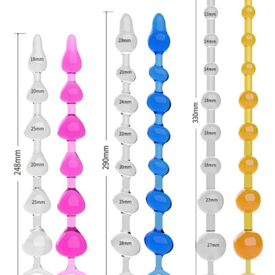 Liquid Silicone Beads Anal Expansion Backyard Speculum Pulls Ass Massage Anus G-spot Erotic Expander Unisex Flirt Training Game