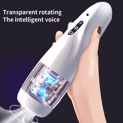 หมุนอัตโนมัติชายเร้าอารมณ์ Masturbator พ็อกเก็ตหีผู้ใหญ่ Masturbation เครื่องมือเพศเครื่องของเล่นสำหรับชายช่องคลอดที่สมจริง