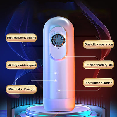 อัตโนมัติชาย Masturbator Thrusting Telescopic ถ้วยสำหรับชายอวัยวะเพศชายการฝึกอบรมกระตุ้นพื้นผิวนุ่มช่องคลอดเพศของเล่นสำหรับผู้ใหญ่