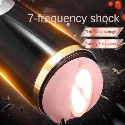 ถ้วยสำเร็จความใคร่สำหรับผู้ชาย God of War masturbator blowjob อัตโนมัติดูดช่องคลอดสำหรับผู้ชายเซ็กซ์ทอย Homme ผู้ใหญ่ Goods18 +