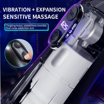 เครื่องสั่นสะเทือนอัตโนมัติสำหรับผู้ชายเครื่องสำเร็จความใคร่ถ้วยผู้ใหญ่เซ็กซ์ทอยสำหรับผู้ชายอุปกรณ์ช่วยตัวเอง