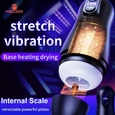 เครื่องสั่นสะเทือนอัตโนมัติสำหรับผู้ชายเครื่องสำเร็จความใคร่ถ้วยผู้ใหญ่เซ็กซ์ทอยสำหรับผู้ชายอุปกรณ์ช่วยตัวเอง