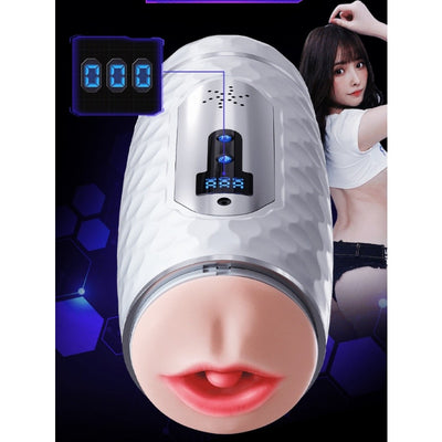 เครื่องนับหัวสองด้านสำหรับผู้ชายเครื่องเซ็กซ์ทอยสินค้าผู้ใหญ่ถ้วยมาสเตอร์เบเตอร์สำหรับสำเร็จความใคร่ด้วยตนเอง