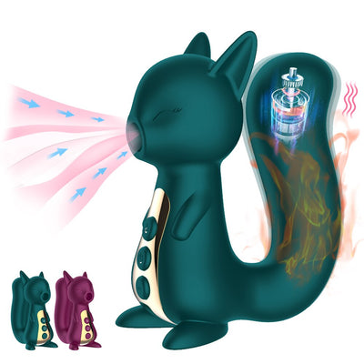 New Big กระรอก Clit Sucker ช่องคลอดดูด Vibrator หญิง Clitoris สูญญากาศกระตุ้นหัวนมของเล่นเซ็กซี่สำหรับผู้หญิง Vibrator