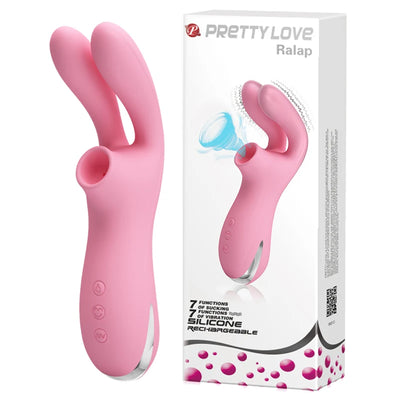 Pretty love Sucking Vibrator Nipple Clit Sucker Clitoris Stimulator G-Spot 7 Speeds Sucker Vibrator for Women Sex Toys for Adult