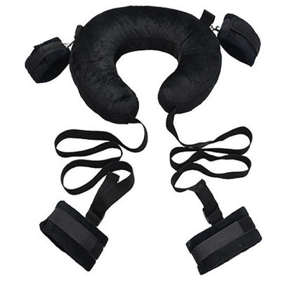 Sex Toys Cotton Bdsm Bondage Set Handcuffs Sexy Leg Pillow Thinning Belt Bending Orgasm Couple Toy