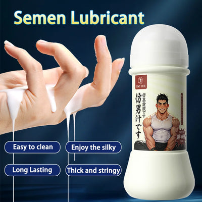 Long-Lasting Semen-Like Lubricant – Thick Creamy Water-Based Formula for Women, Based Lube For Sex,Anal Lube, Men & Couples