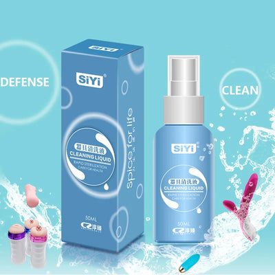 50ml Anti-bacterial Sex Toy Cleaner Disinfection Liquid Masturbation device antibacterial spray cleaning liquid for adult sex toys