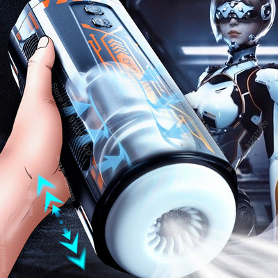 อัตโนมัติ Thrust Strokying ดูดชาย Masturbator ช่องคลอดดูด Vibrator เซ็กซ์ทอยสำหรับชายสำเร็จความใคร่ถ้วยอมควย18