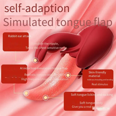 Tongue Licking Clitoral Stimulation Antistress Toys For Adults  Sex Toys Squirt  Adult Supplies Masturbator vibrator for women