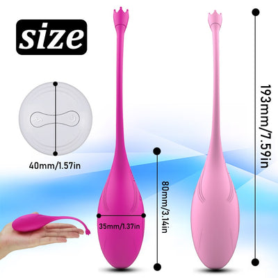 รีโมทคอนโทรลไร้สายการออกกำลังกายแน่น Vibrating ไข่10 Speeds G Spot Clit Vibrator สำหรับผู้หญิงช่องคลอดกระตุ้นผู้ใหญ่เซ็กซ์ทอย