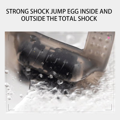 อวัยวะเพศชาย Vibrating Penis แหวนสำหรับชาย Delay Ejaculation Sex Toys ซิลิโคนอวัยวะเพศชายแหวน Cock แหวน Chastity Cage อุปกรณ์