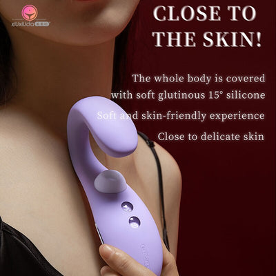 คู่ Vibrator เซ็กซ์ทอยสำหรับผู้หญิงช่องคลอด Clitoris กระตุ้น U Type Vibrator นวด G-Spot หญิง Masturbator ผู้ใหญ่ผลิตภัณฑ์