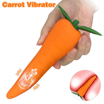 แครอท Vibrator Sex Shop Nipple Massager ผลิตภัณฑ์สำหรับผู้ใหญ่ Masturbator หญิง G-Spot Clitoral Stimulator เพศเร้าอารมณ์ของเล่นคู่