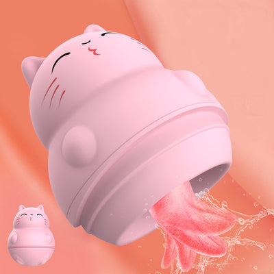 มินิน่ารักแมว Vibrators ของเล่นหญิงลิ้นเลีย Clitoris สูญญากาศ Stimulator ช่องคลอด Massager ผู้ใหญ่สินค้าเซ็กซ์ทอยสำหรับสตรี