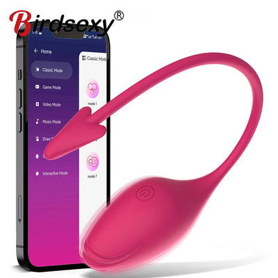 Wireless APP Control Insert Vagina Vibration Massage Clitoral Stimulation Wearable Vibrator G Spot Masturbation Female Sex Toys