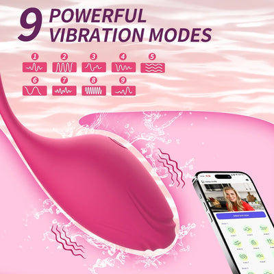 Wireless APP Control Insert Vagina Vibration Massage Clitoral Stimulation Wearable Vibrator G Spot Masturbation Female Sex Toys