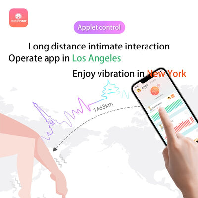 Wireless Bluetooth G Spot Dildo Vibrator for Women APP Remote Control Wear Vibrating Egg Clit Female Panties Sex Toys for Adults