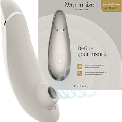 Womanizer Premium 2 Clitoral Vibrator Clit Sucking Massaging Sex Toy Massager for Women