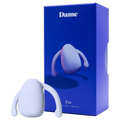 Dame Eva II Personal Massager for Women Hands-free clitoral Vibrator for couples
