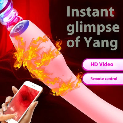 visual female vibrator girl masturbator adult sex products plus warming sex toys