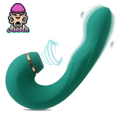Abhoth Female Vibrator Sex Toys Sucking Vibrator 10 Frequency Vibration + Sucking G Spot Stimulation Masturbator Adult Products
