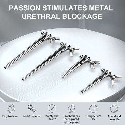 Adjustable Metal Urethral Dilators Urethral Catheter Penis Plug SM Adults Game Toy Penis Stimulator Masturbator Sex Toys For Men