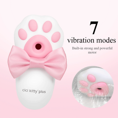Cat Claw Sucker Clitoris Stimulator Vibrator สำหรับหัวนมผู้หญิงช่องคลอด Massager Sex Shop ผู้ใหญ่ Masturbation หีของเล่น