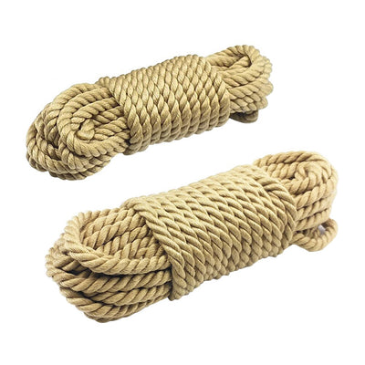 Flirting 5m 10m Restraint Fetish Soft Cotton Rope Roleplay Adult Game Sex Toys for Couples Slave SM Bondage Rope
