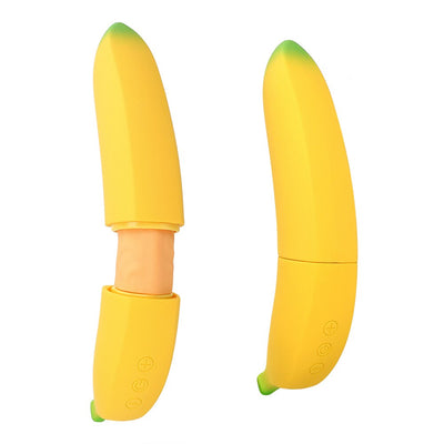Female Masturbator Realistic Dildo Banana Vibrator Sex Toys for Women 7 Speed G-spot Vagina Stimulator
