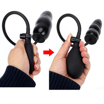 Inflatable Dildo Butt Plug Anal Expander Sex Toys for Women Men Couples Games Vaginal Dilator Prostate Massager Erotic Products